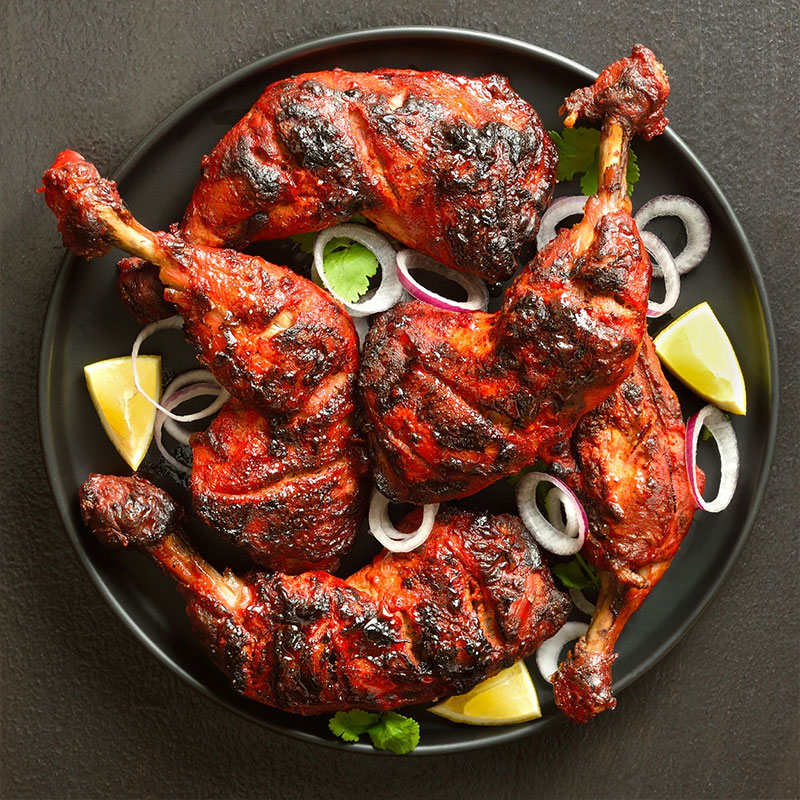 Curry Pot Indian Takeaway Sizzling Tandoori Chickens